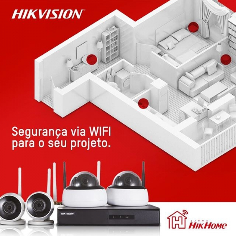 Comprar Câmera de Segurança com Wifi Rio das Pedras - Câmera de Segurança Wifi Hd